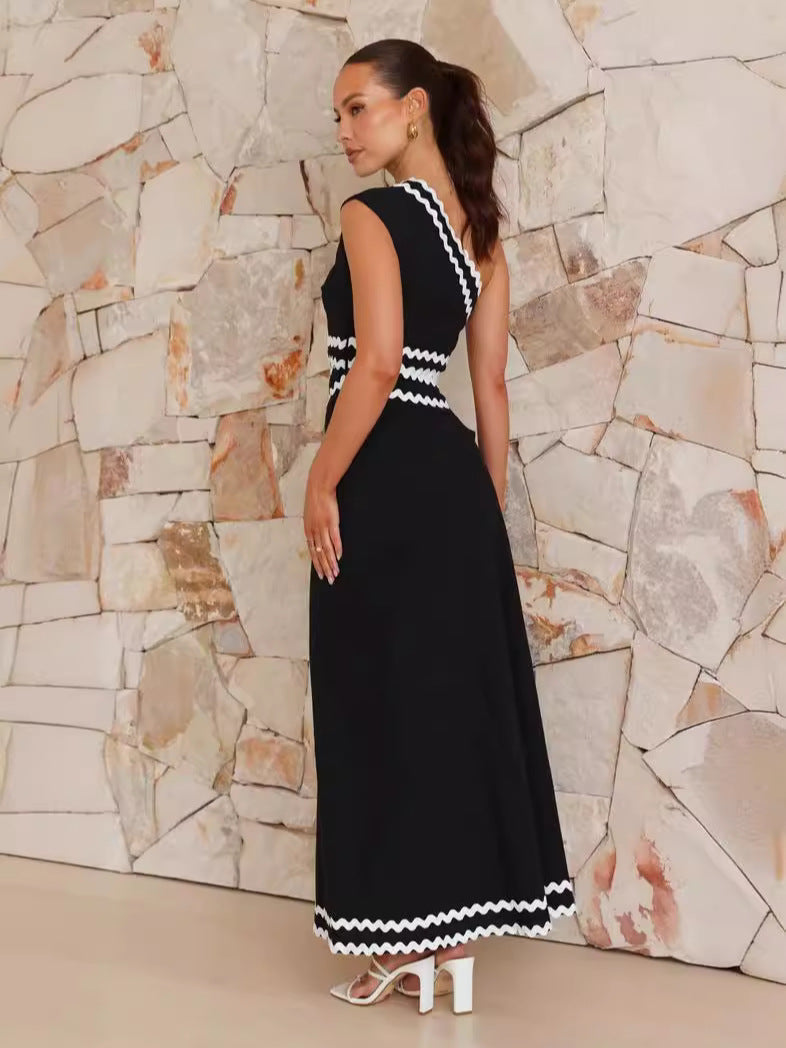 Amelia One-Shoulder Jurk