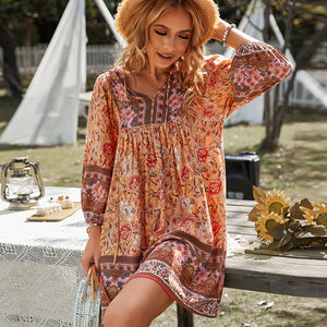 Vestido Boho Chic Floral