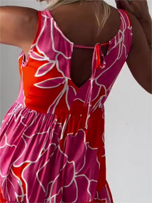 Vestido Lily Floral Abstracto