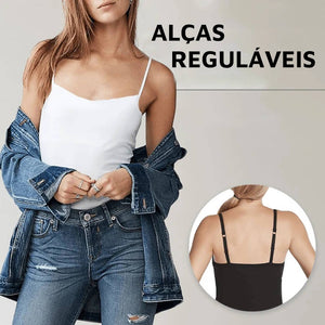 Blusa con sujetador Comfort Plus