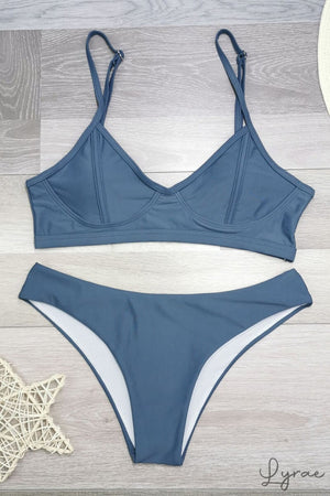 Biquíni Aurora Top Push Up E Tanga Asa Delta Roupa De Banho